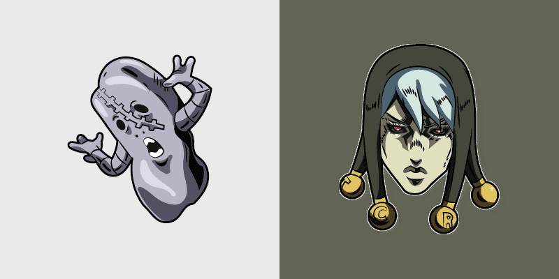 Cute Cursor Risotto Nero & Metallica Anime Pack