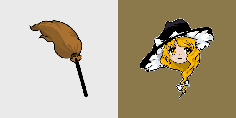 Marisa Kirisame Custom Cursor Pack