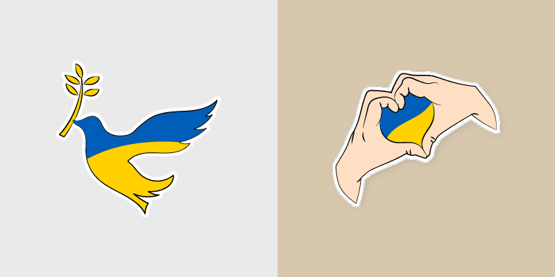 Cute Cursor Pack For Ukraine
