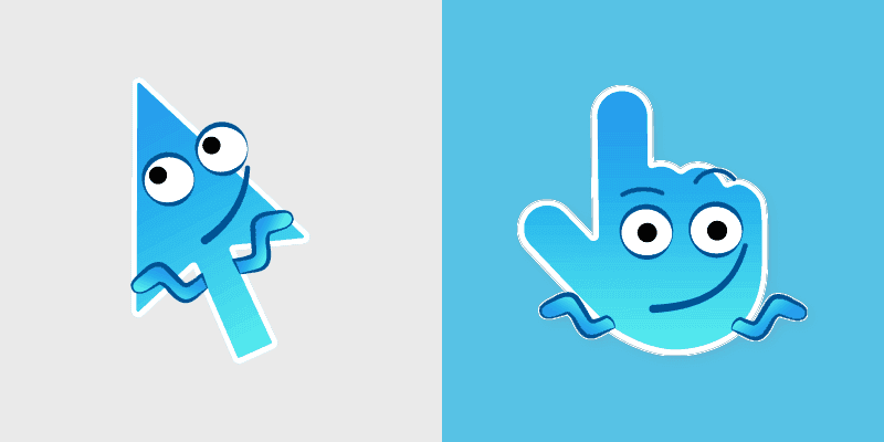 Custom Cursor Collection - Confused Face