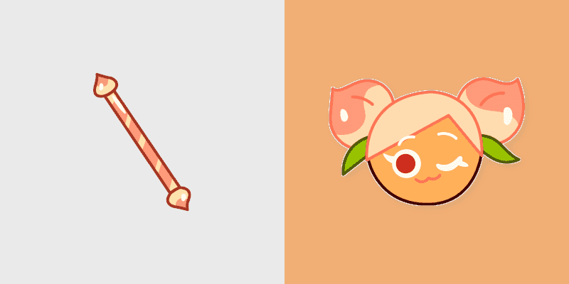 Cute Cursor Pack - Peach Cookie
