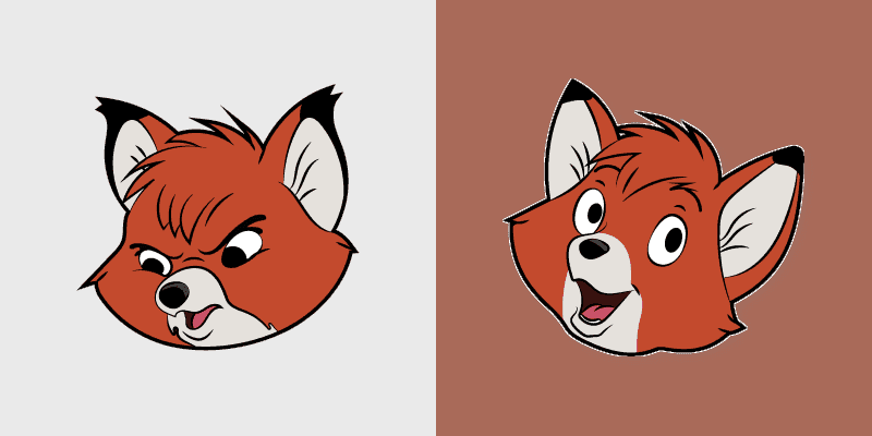 Custom Cursor Pack - The Fox and the Hound Theme