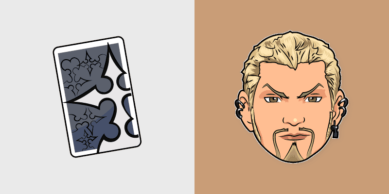 Kingdom Hearts Luxord Custom Cursor
