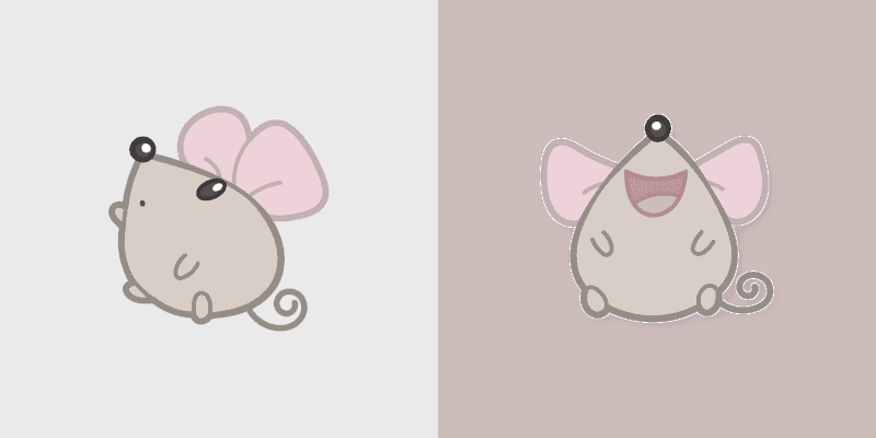 Cute Laughter Mouse Cursor Pack