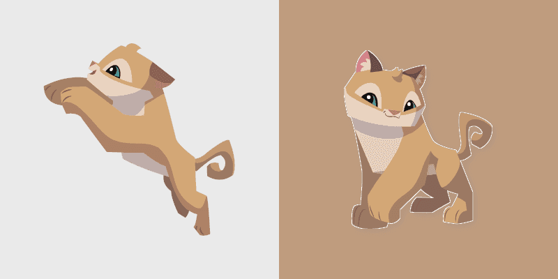 Cute Cursor Pack - Animal Jam Adventure