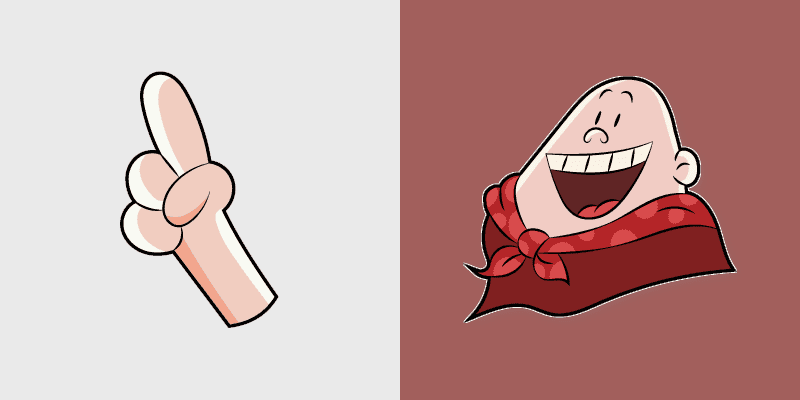 Captain Underpants Cursor Pack