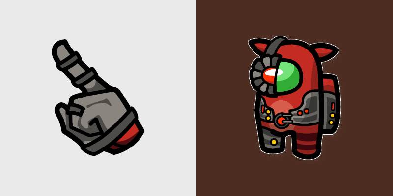 Among Us Custom Cursor Pack - Grox Impostor Pointer