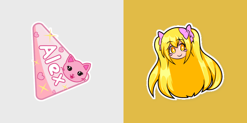 Custom Cursor Masterpiece Inspired by Princess Alex