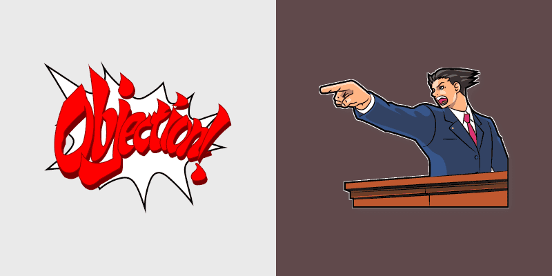 Custom Cursor Pack for Ace Attorney Fans