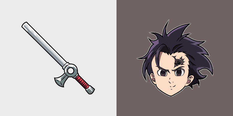 Custom Cursor Pack - The Seven Deadly Sins Zeldris