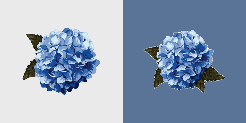Custom Cursor Hortensia Pack
