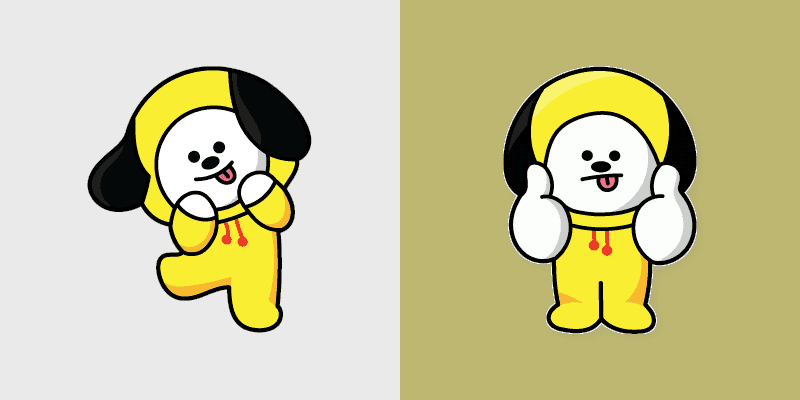 BTS Custom Chimmy Cursor Pack