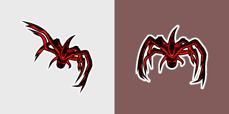 Stranger Things Mind Flayer Cute Custom Cursor Pack