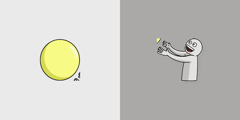 Chasing Balloon Cute Cursor Pack