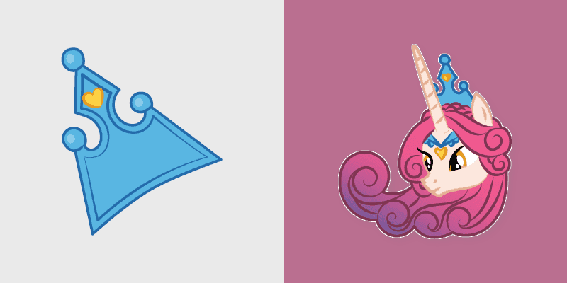 My Little Pony Custom Cursor Pack - Princess Amore