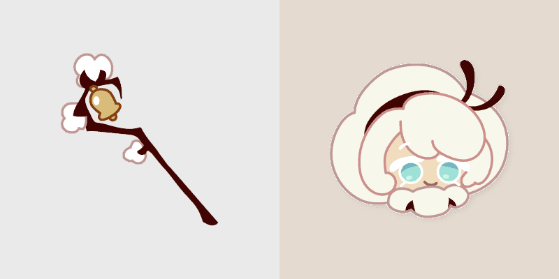 Cookie Run Cotton Cute Cursor Pack