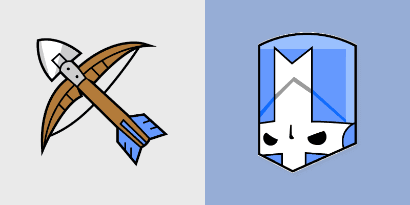 Castle Crashers Blue Knight Cute Mouse Cursor Pack
