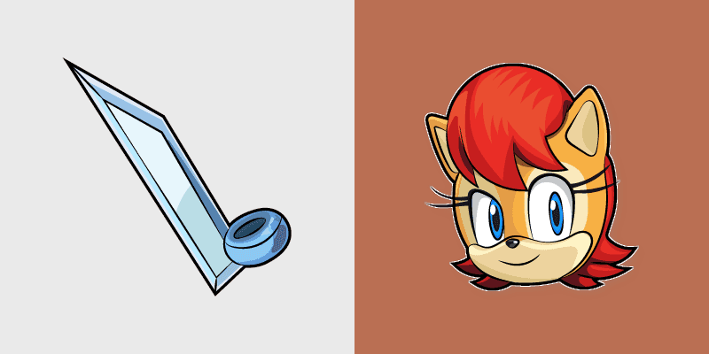 Custom Cursor Pack - Sonic Sally Acorn