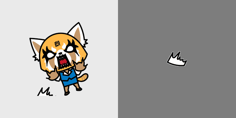 Cute Cursor Pack - Aggretsuko Inspired