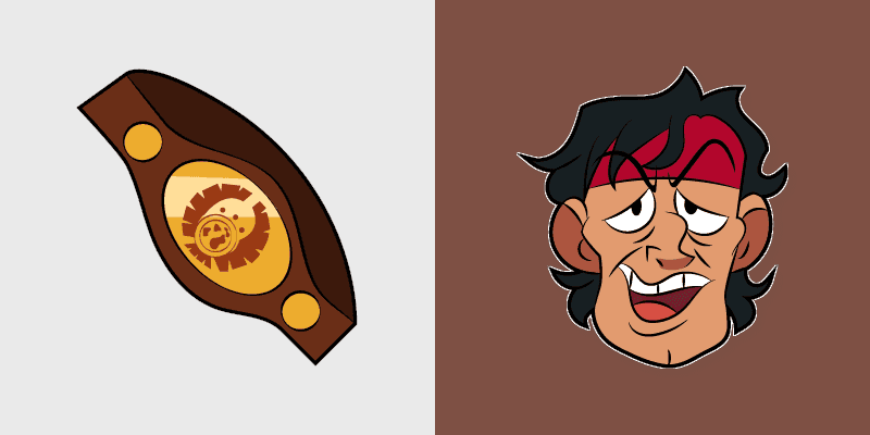 Custom Cursor Villainous Bicep