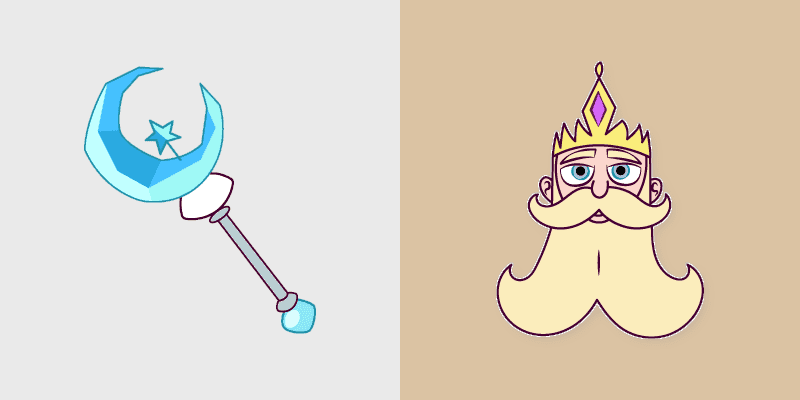 Custom Cursor Pack - Star vs. the Forces of Evil River Butterfly