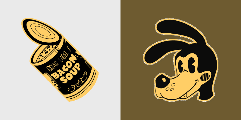 Cute Cursor for Bendy and the Ink Machine