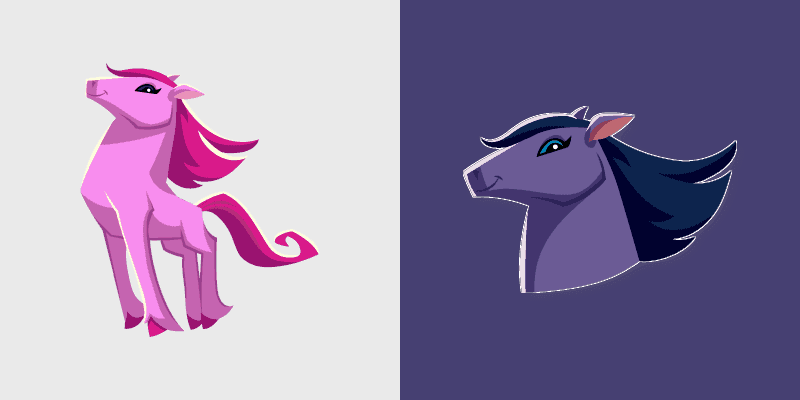 Adorable Cursor Pack - Animal Jam Arabian Horse