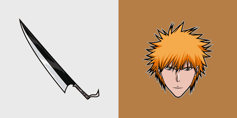 Ichigo Kurosaki Custom Cursor Pack