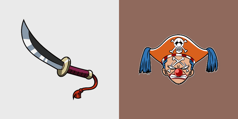 Custom Buggy Star Clown Cursor Pack