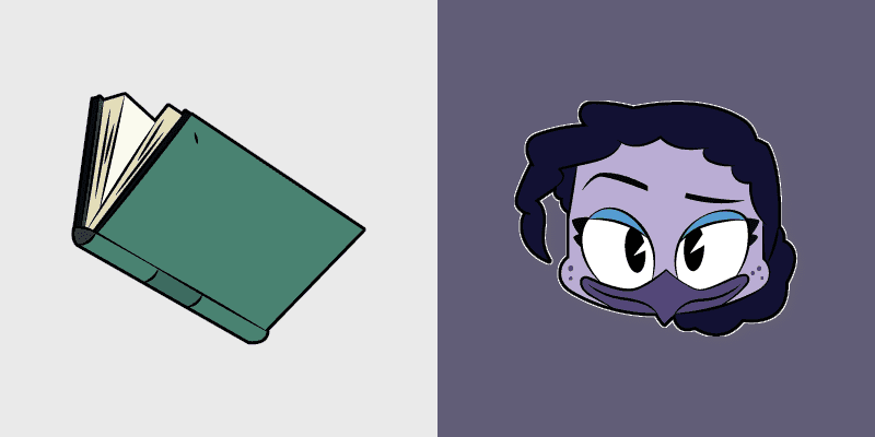 DuckTales Custom Cursor Pack - Violet Sabrewing