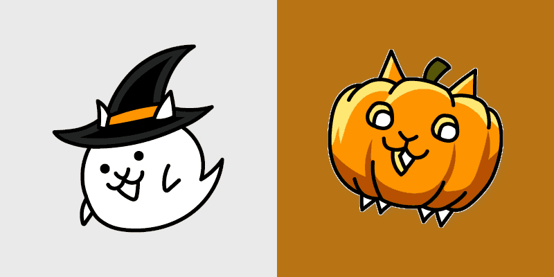 Custom Cat O'Lantern Cursor Pack