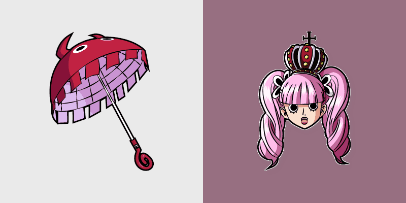 Custom Cursor Pack - One Piece Perona & Umbrella