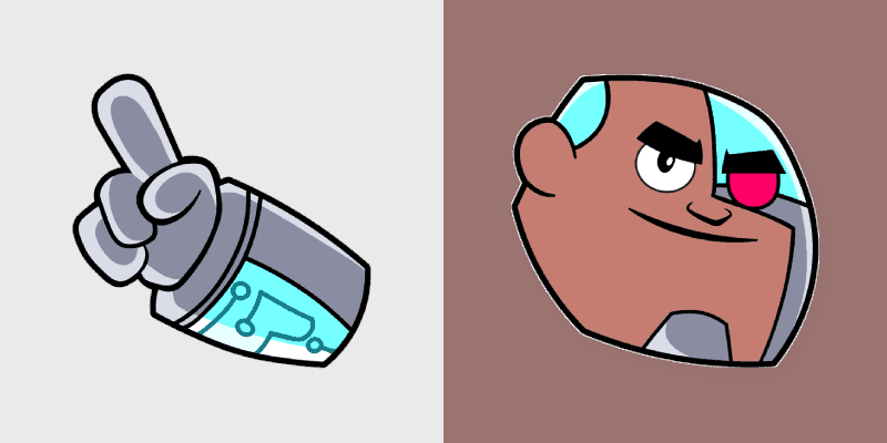 Cyborg Custom Cursor Pack