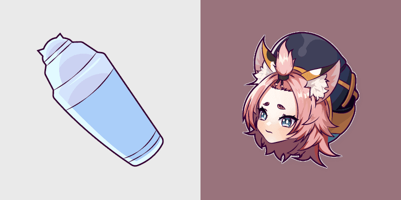 Diona Kätzlein Cute Custom Cursor Pack