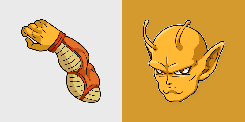 Dragon Ball Cute Piccolo Custom Mouse Cursor Pack