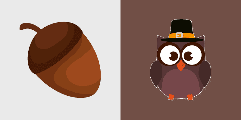 Adorable Cursor Pack for Thanksgiving