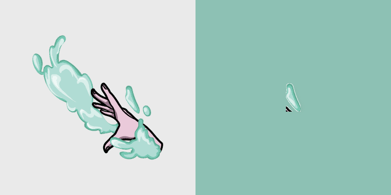 My Hero Academia Mina Ashido Custom Cursor