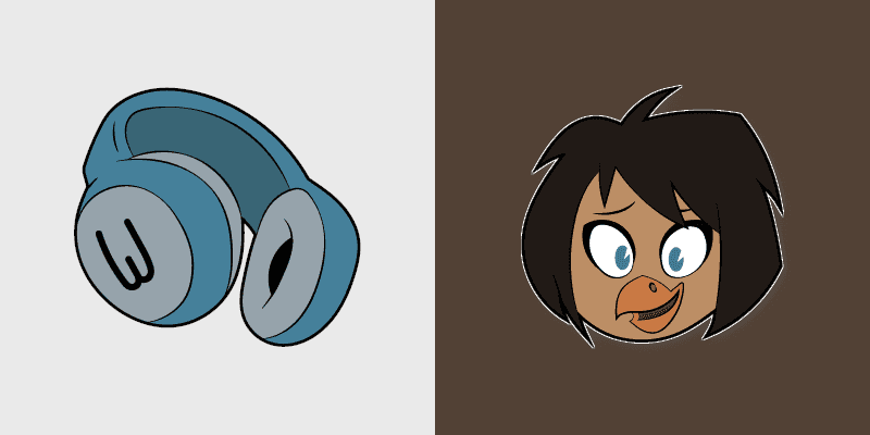 Custom Cursor Pack - Gandra Dee from DuckTales