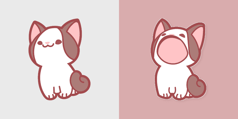 Cute Popcat Cursor Pack