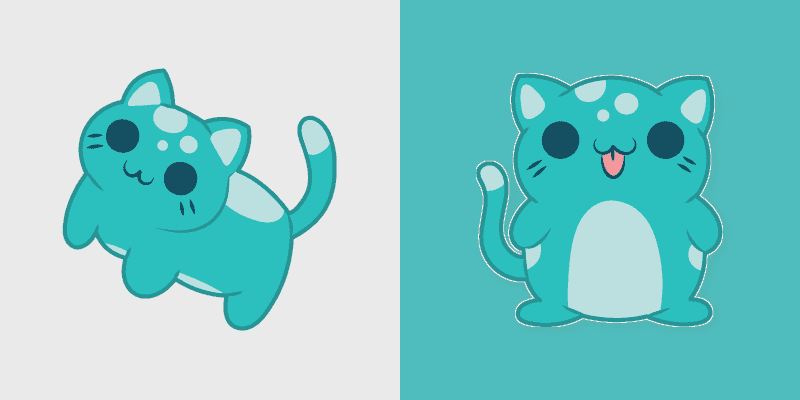 Cute Cursor Pack - Kleptocats Papu