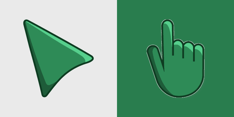 SeaGreen Cursor Pack