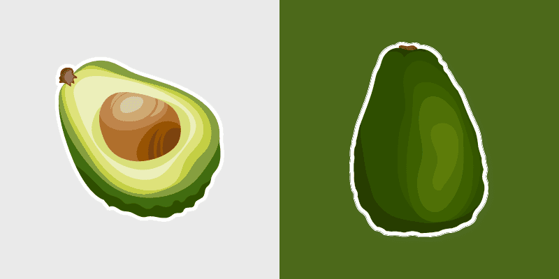 Custom Cursor Pack - Avocado Delight