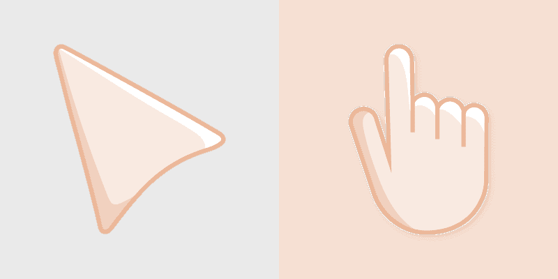Linen Cute Cursor Pack