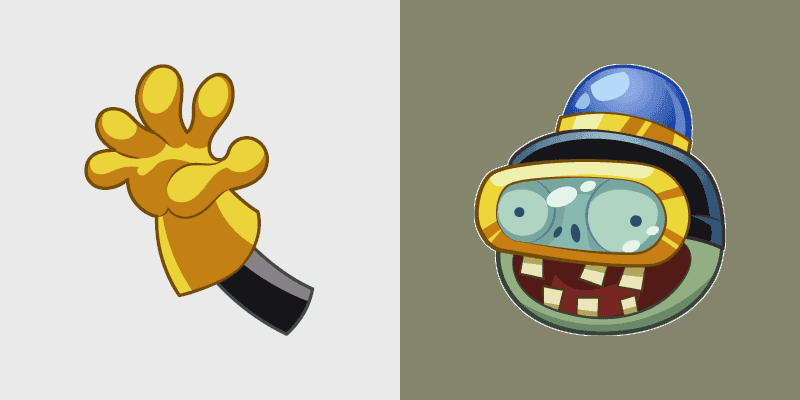 Custom Cursor Pack - Plants vs. Zombies Impfinity