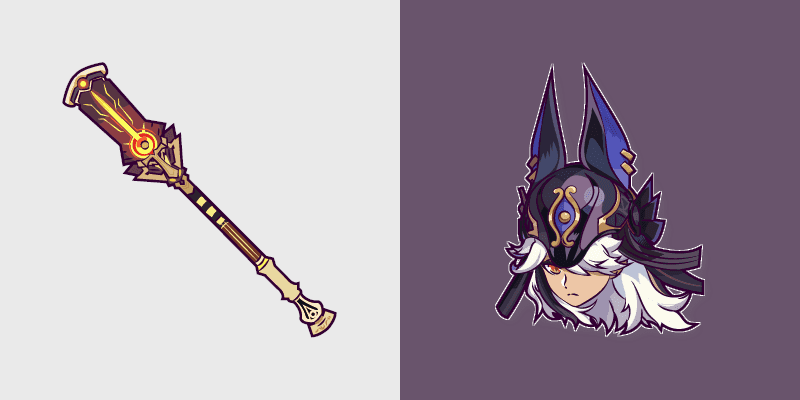 Genshin Impact Cyno & Scarlet Sands Custom Cursor Pack