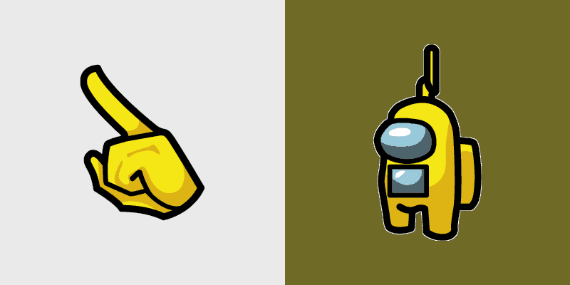 Among Us Cute Laa-Laa Custom Mouse Cursor Pack