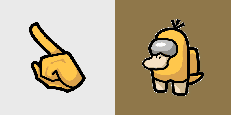 Psyduck Custom Cursor Pack