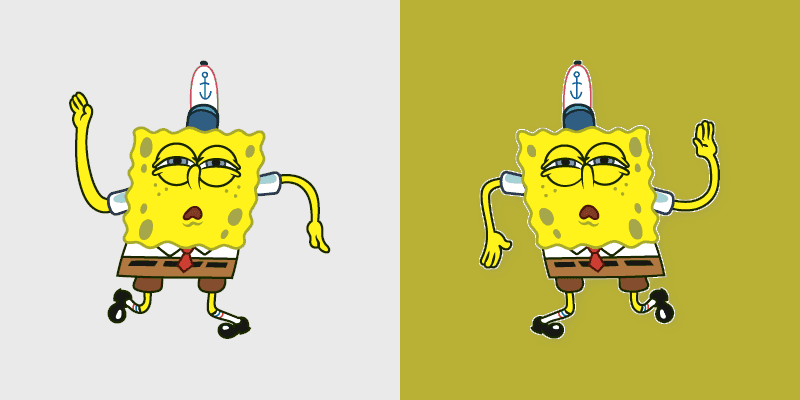 Dance with SpongeBob: Custom Cursor Pack