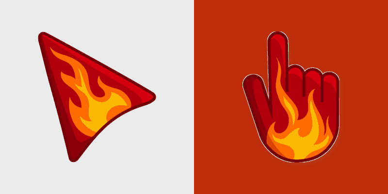 Fiery Cursor Pack