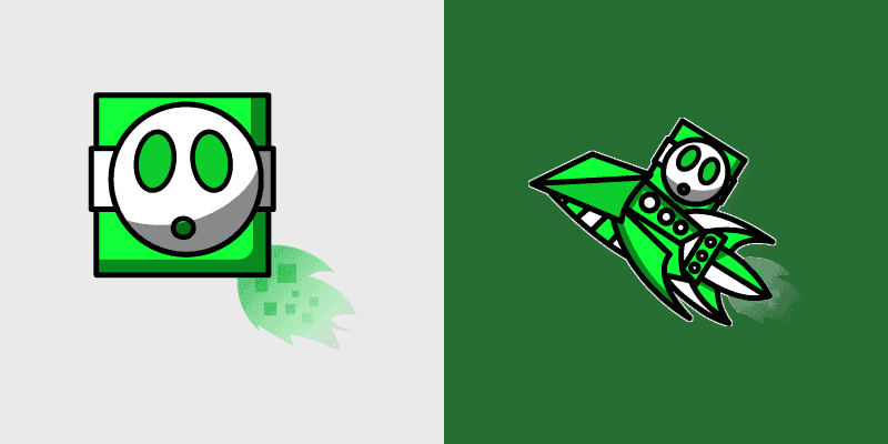 Custom Cute Cursor for Geometry Dash